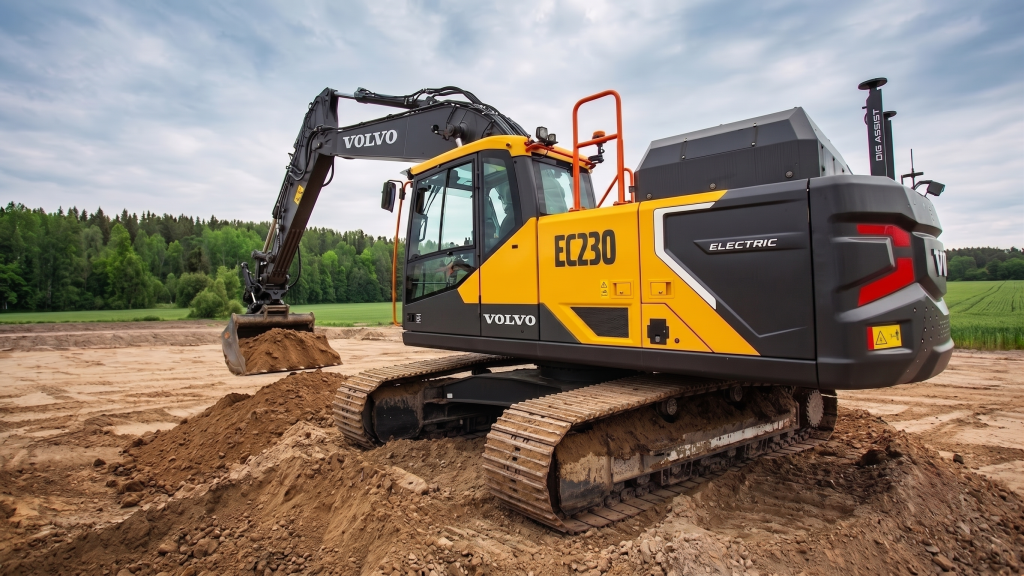 Engin de chantier électrique