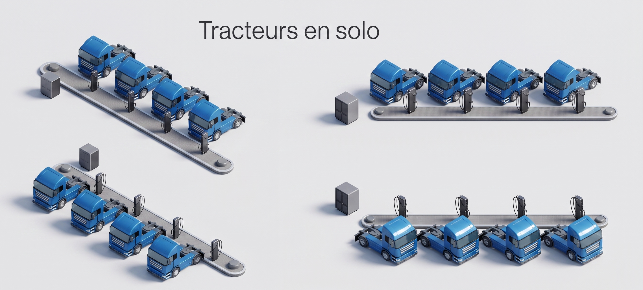 HYC1000 Tracteurs solo